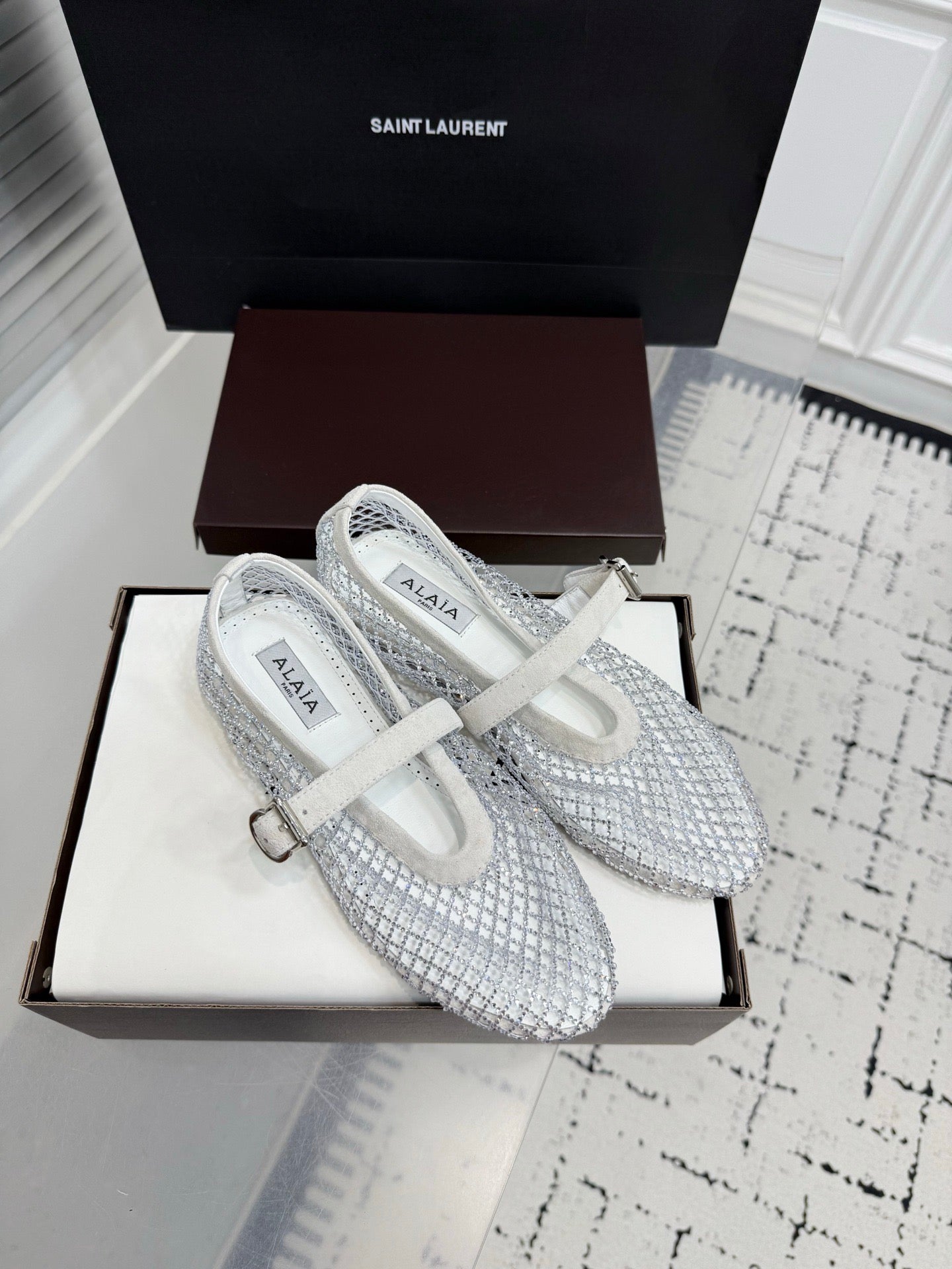 ALAIA BALLET FLATS