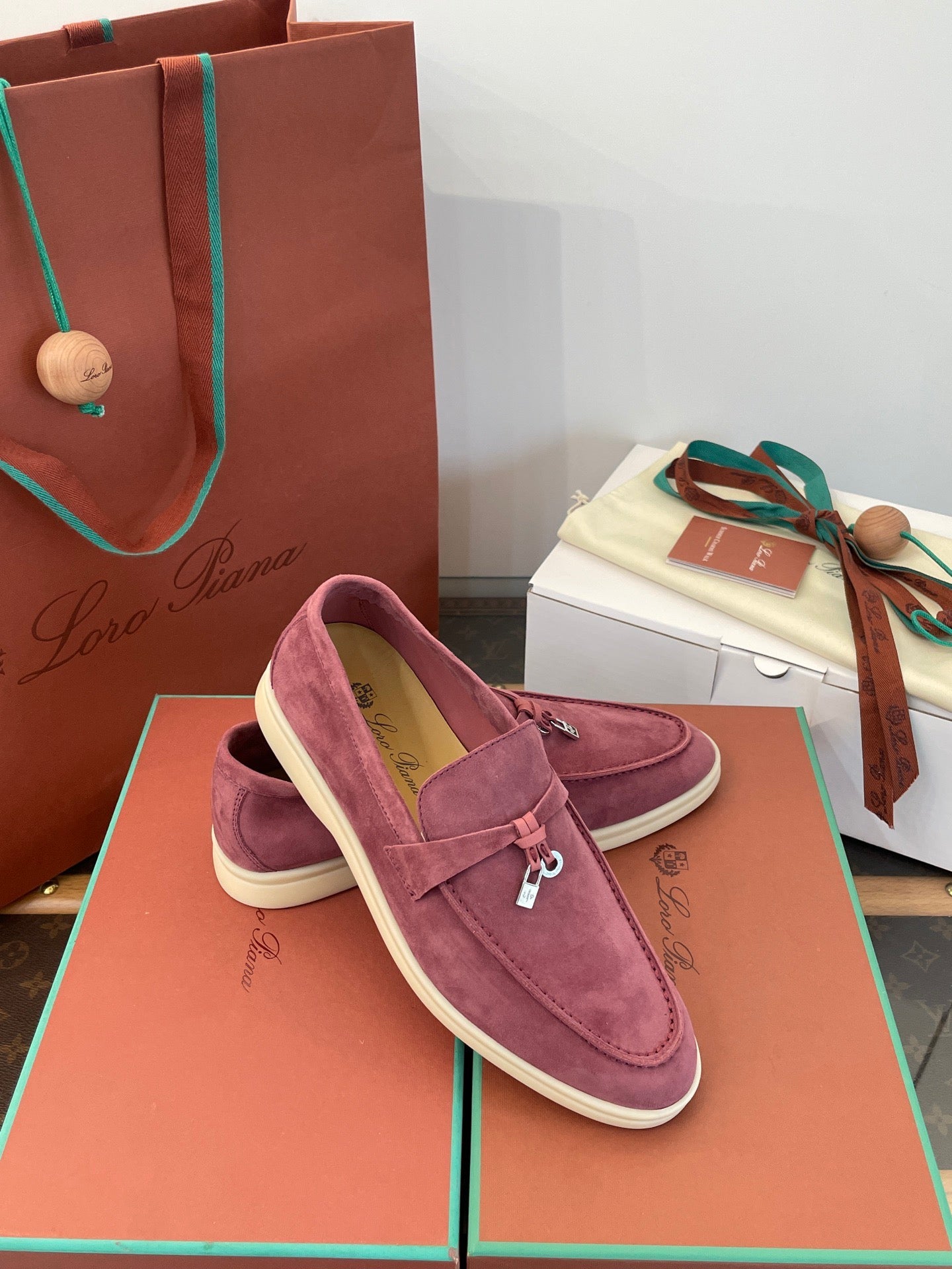 LORO P SUMMER CHARMS LOAFERS