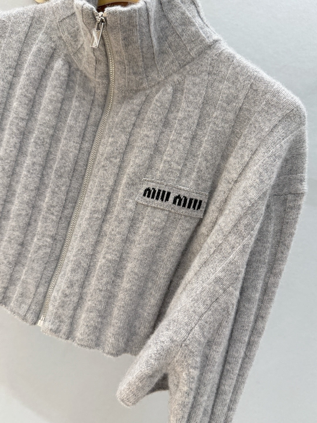 MIU M CROPPED JUMPER