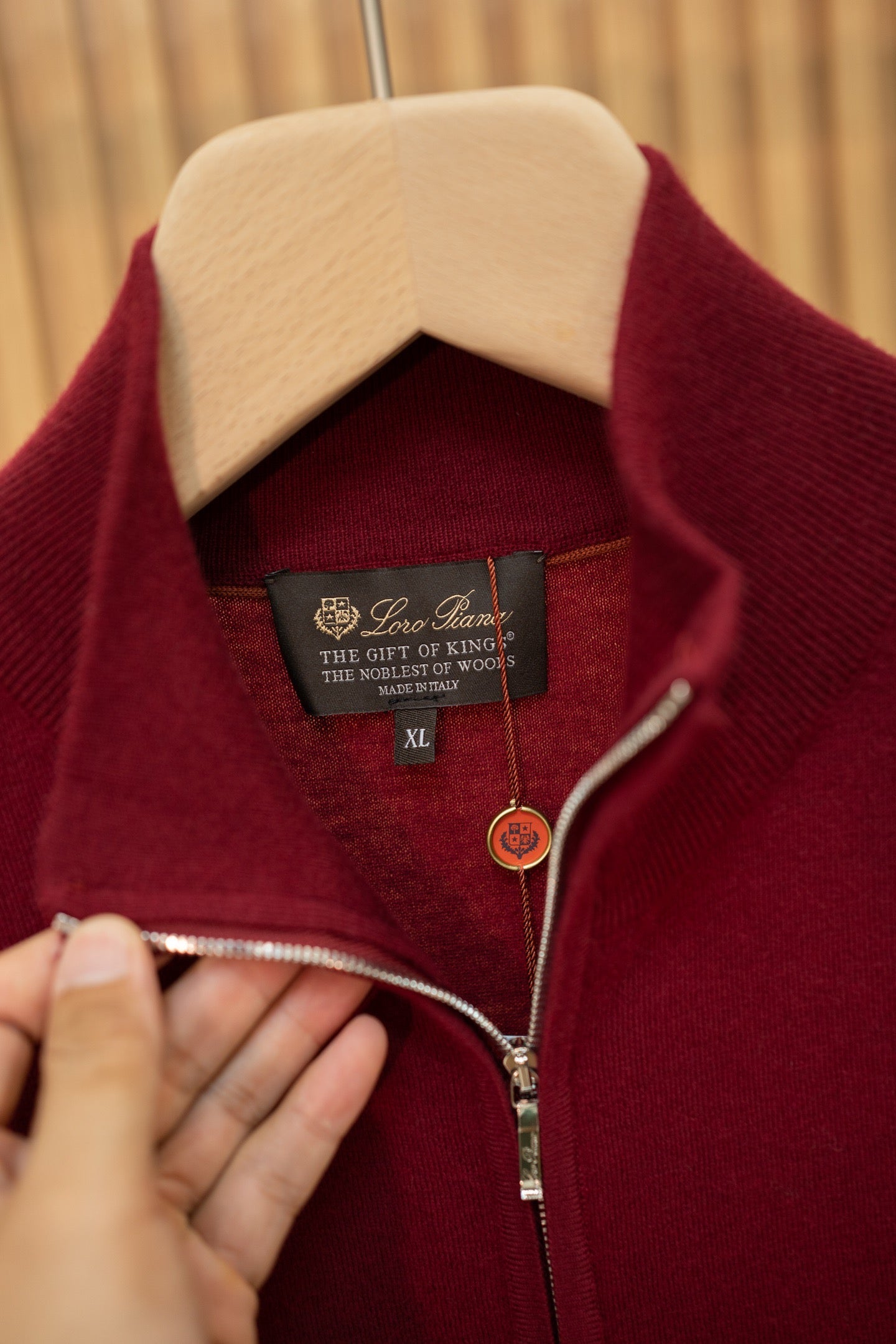 LORO P WOOL CARDIGAN