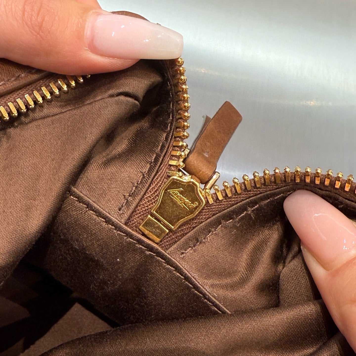 MIU M NAPPA LEATHER TOP HANDLE BAG