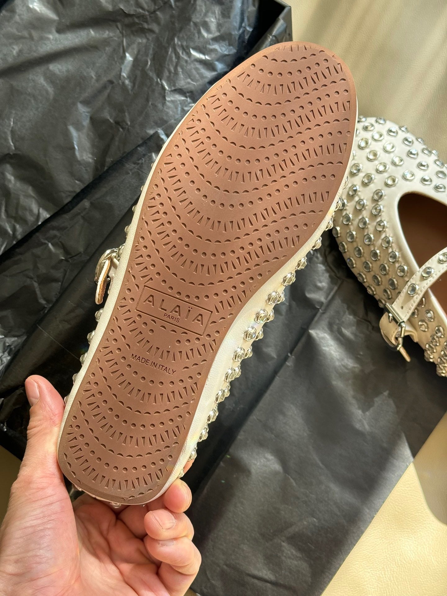 ALAIA BALLET FLATS
