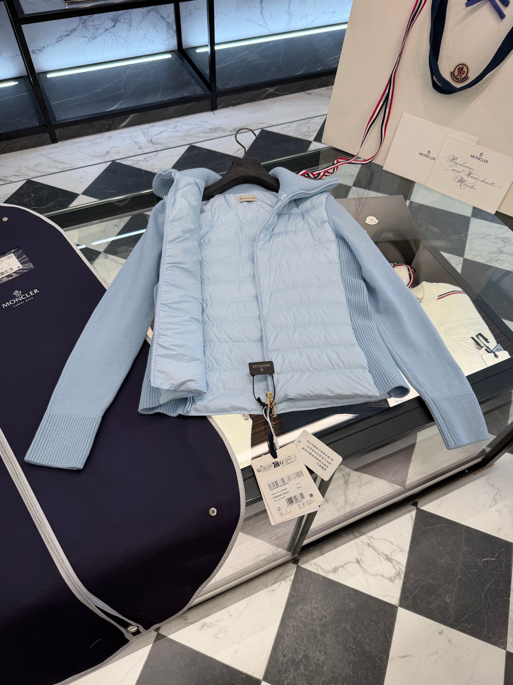 MONC CARDIGAN TRICOT