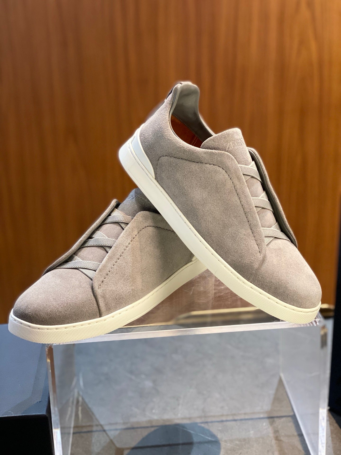 ZEGN TRIPLE STITCH SNEAKER