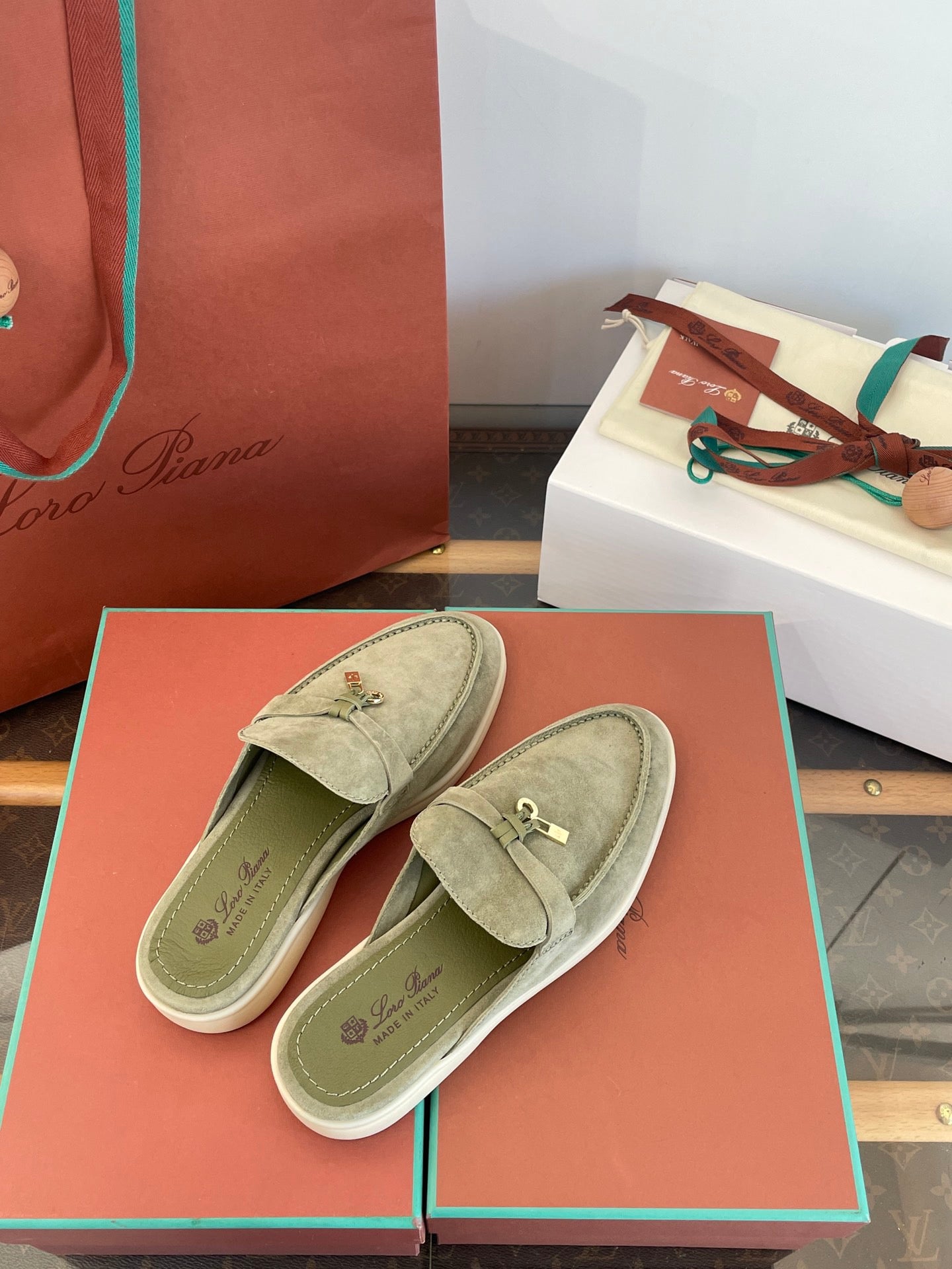 LORO P SUMMER CHARMS LOAFERS