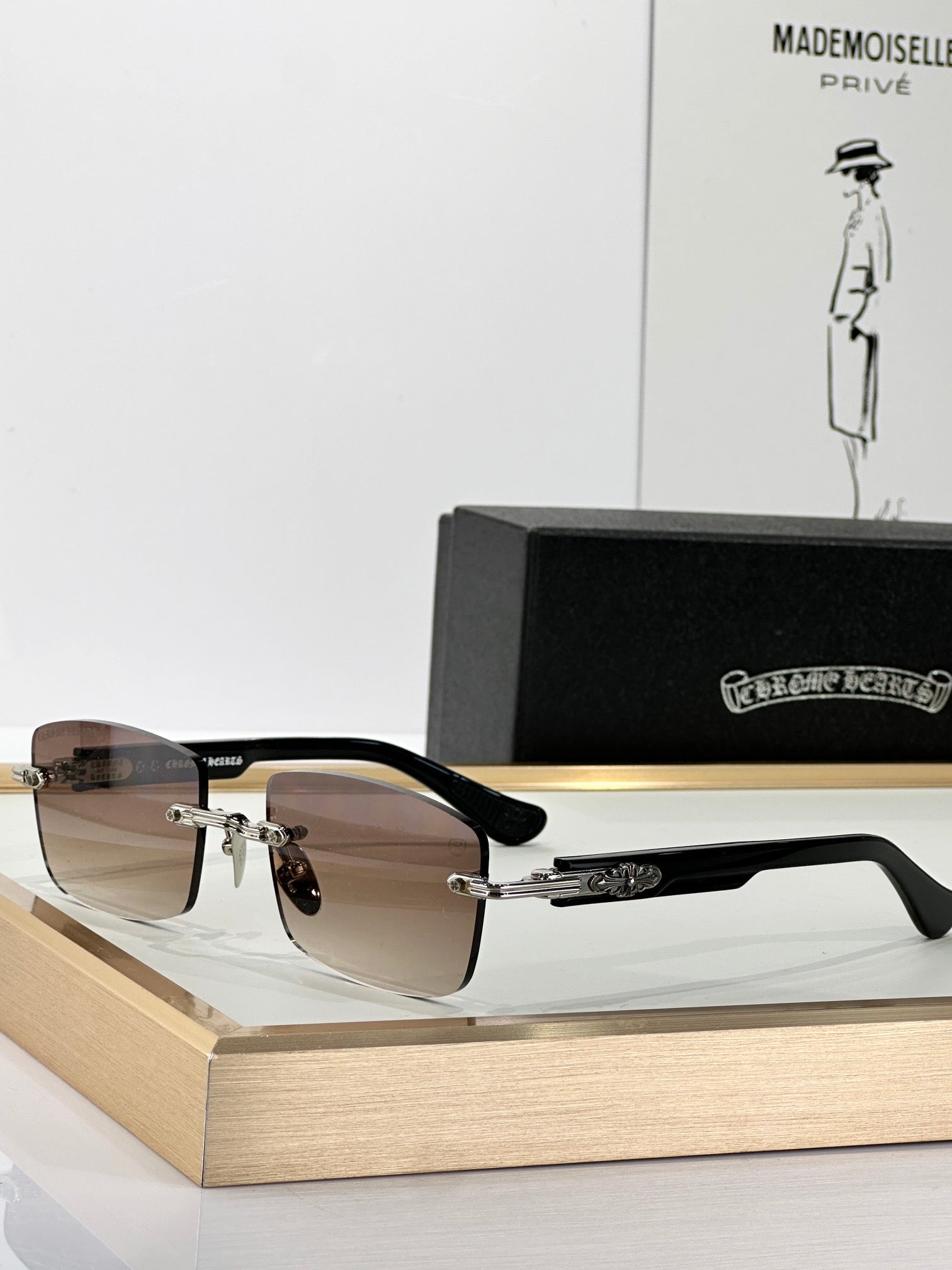 CHROME H SUNGLASSES