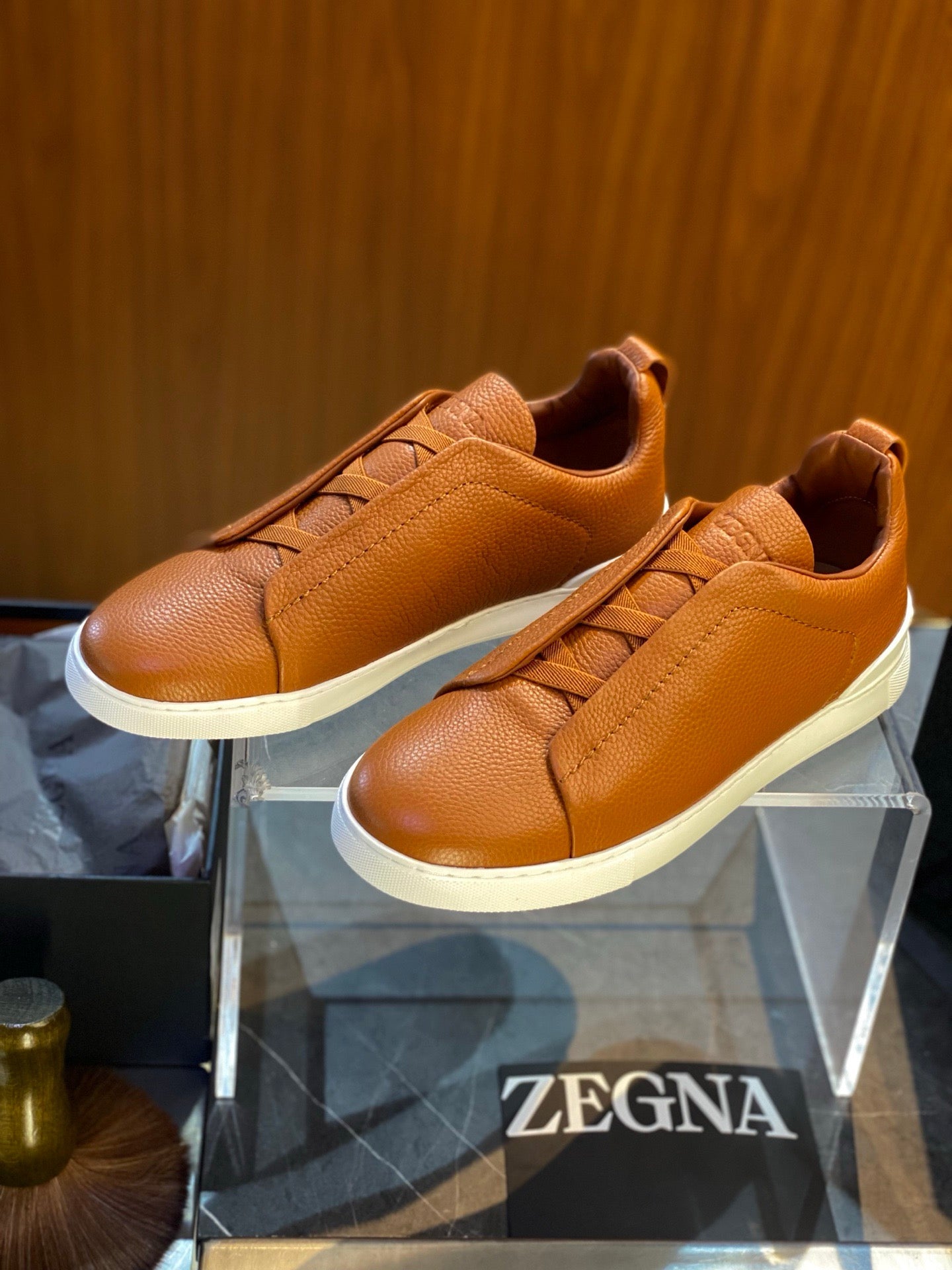 ZEGN TRIPLE STITCH SNEAKER
