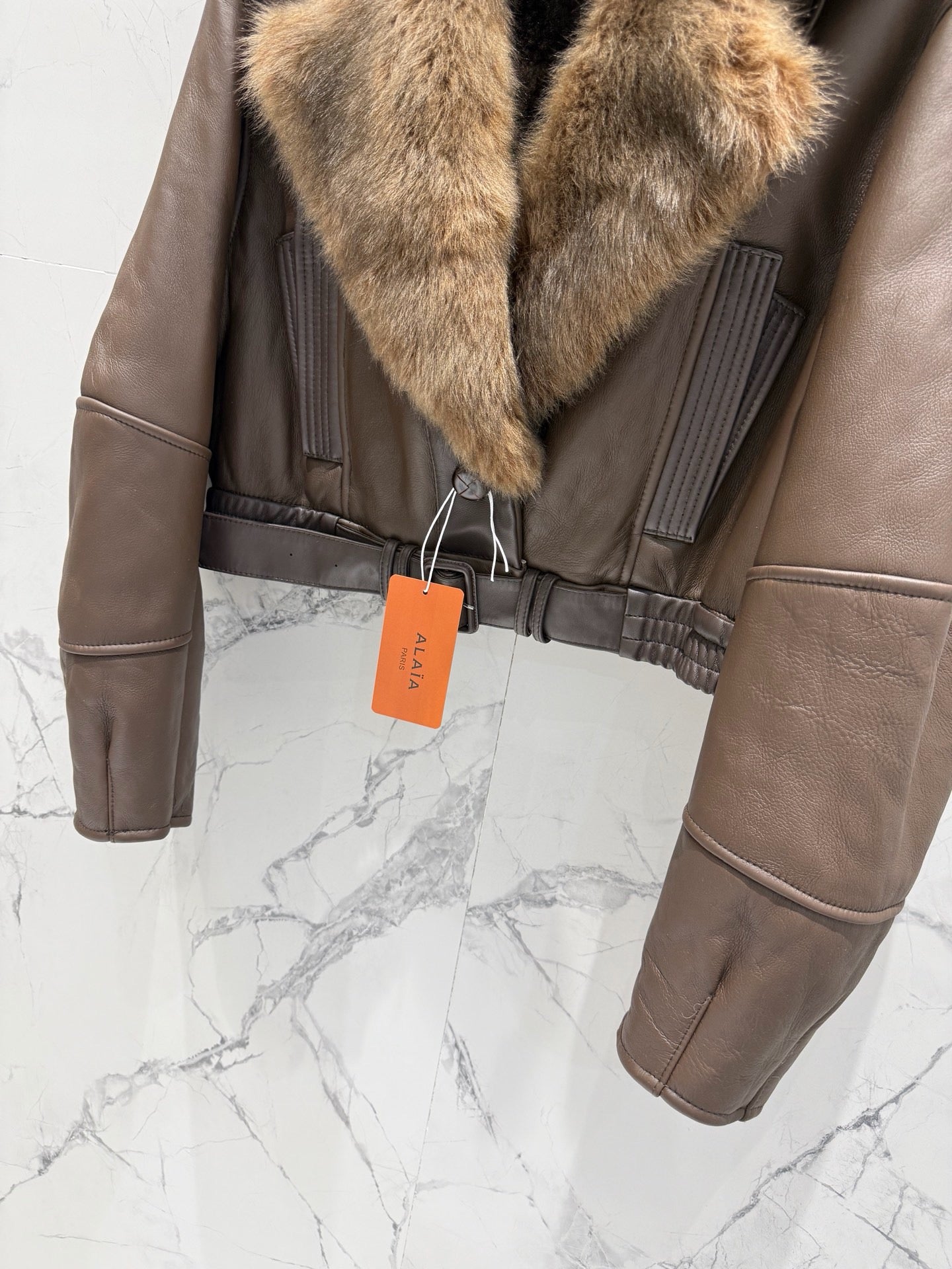 ALAIA LEATHER JACKET