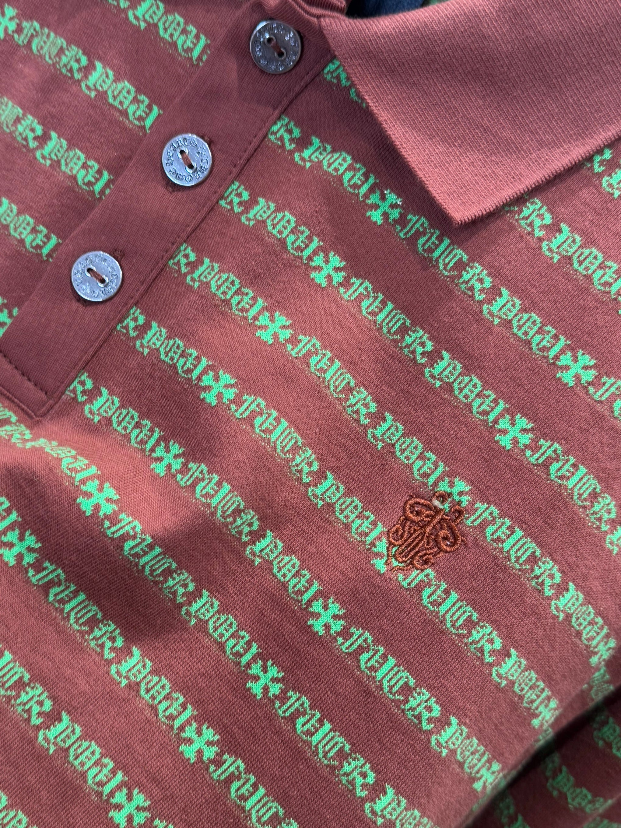 CHROME H POLO SHIRT