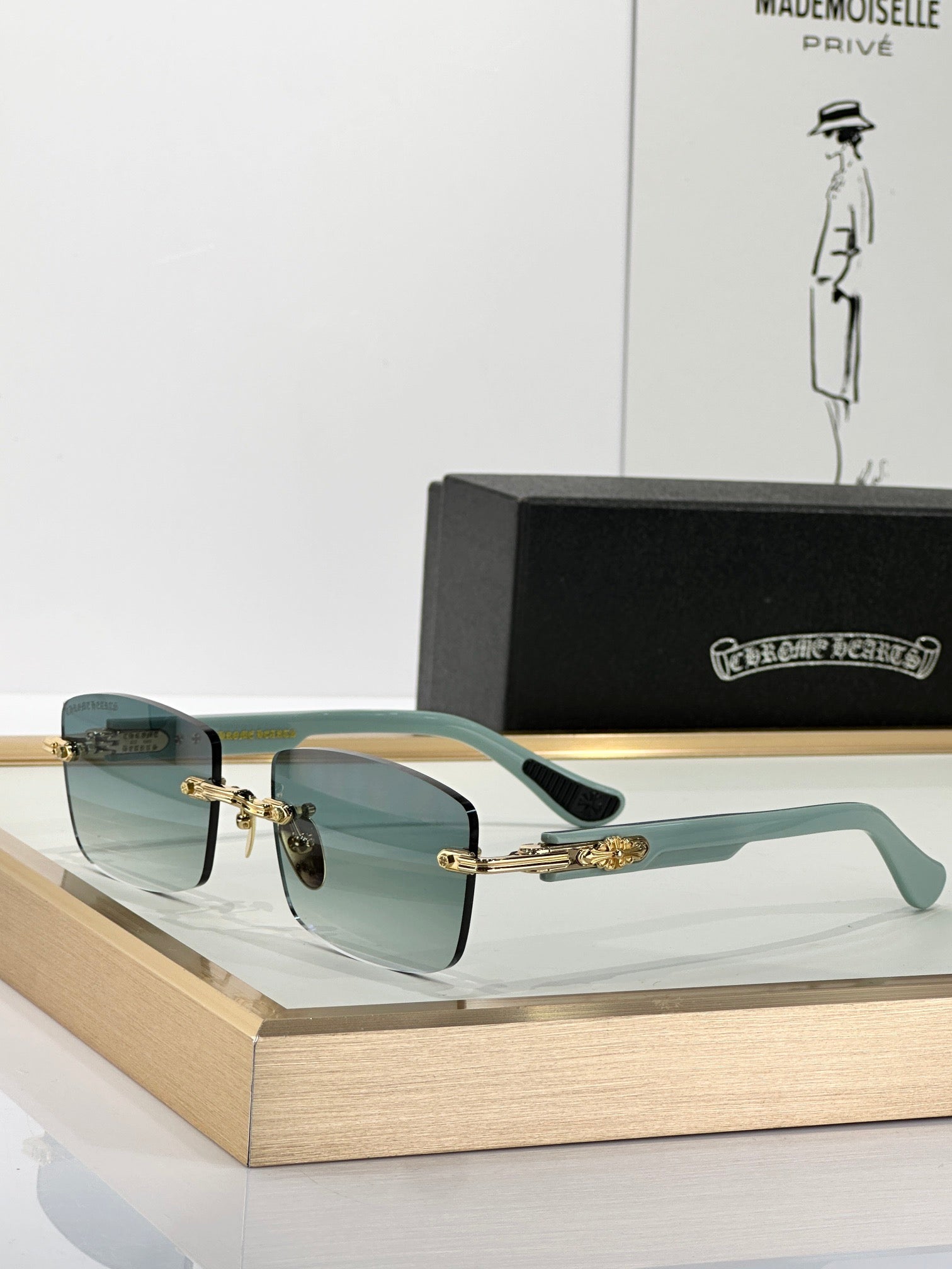 CHROME H SUNGLASSES