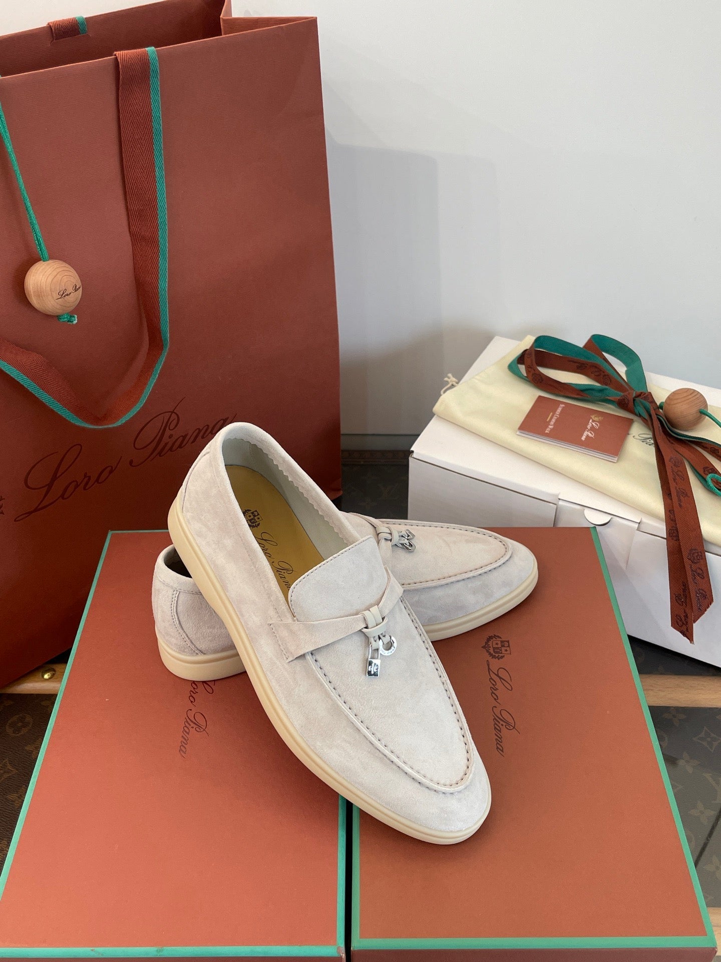 LORO P SUMMER CHARMS LOAFERS