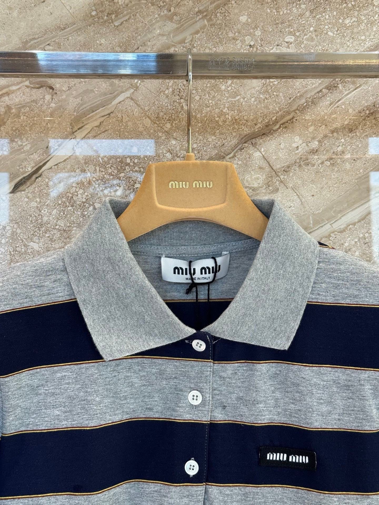 MIU M POLO SHIRT