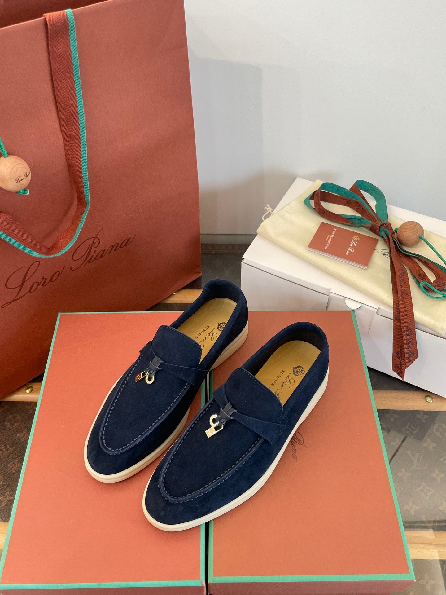 LORO P SUMMER CHARMS LOAFERS