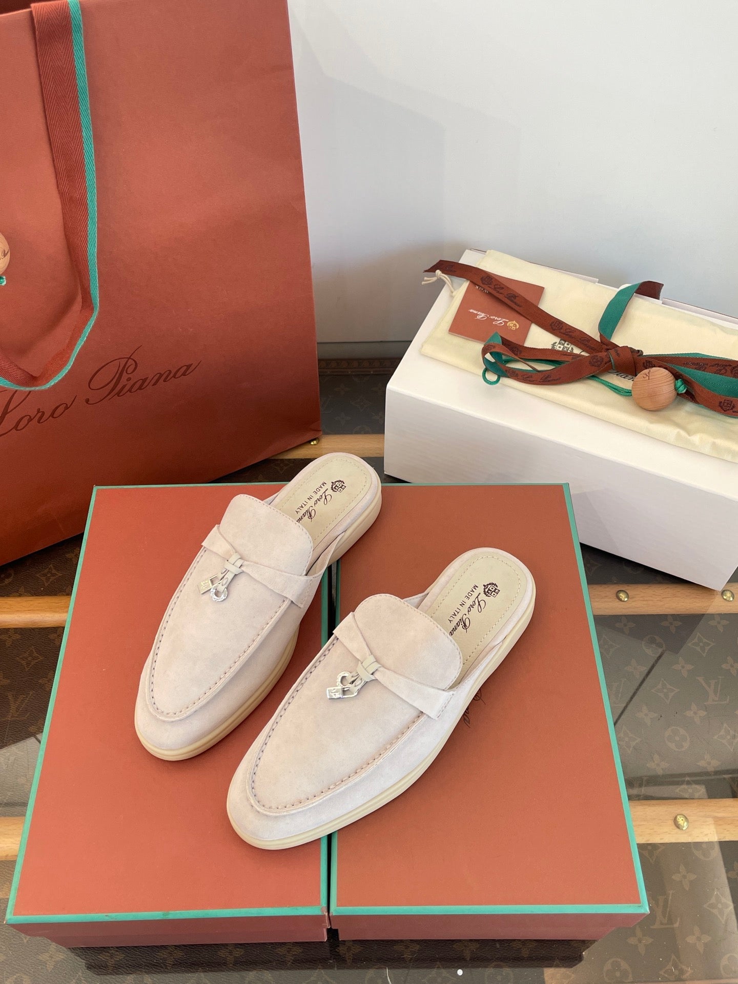 LORO P SUMMER CHARMS LOAFERS