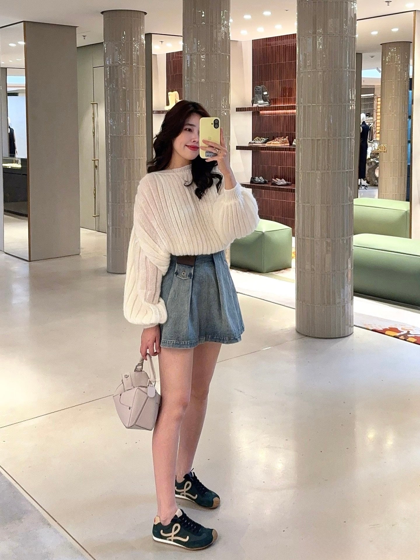 LOEW DENIM SKIRT