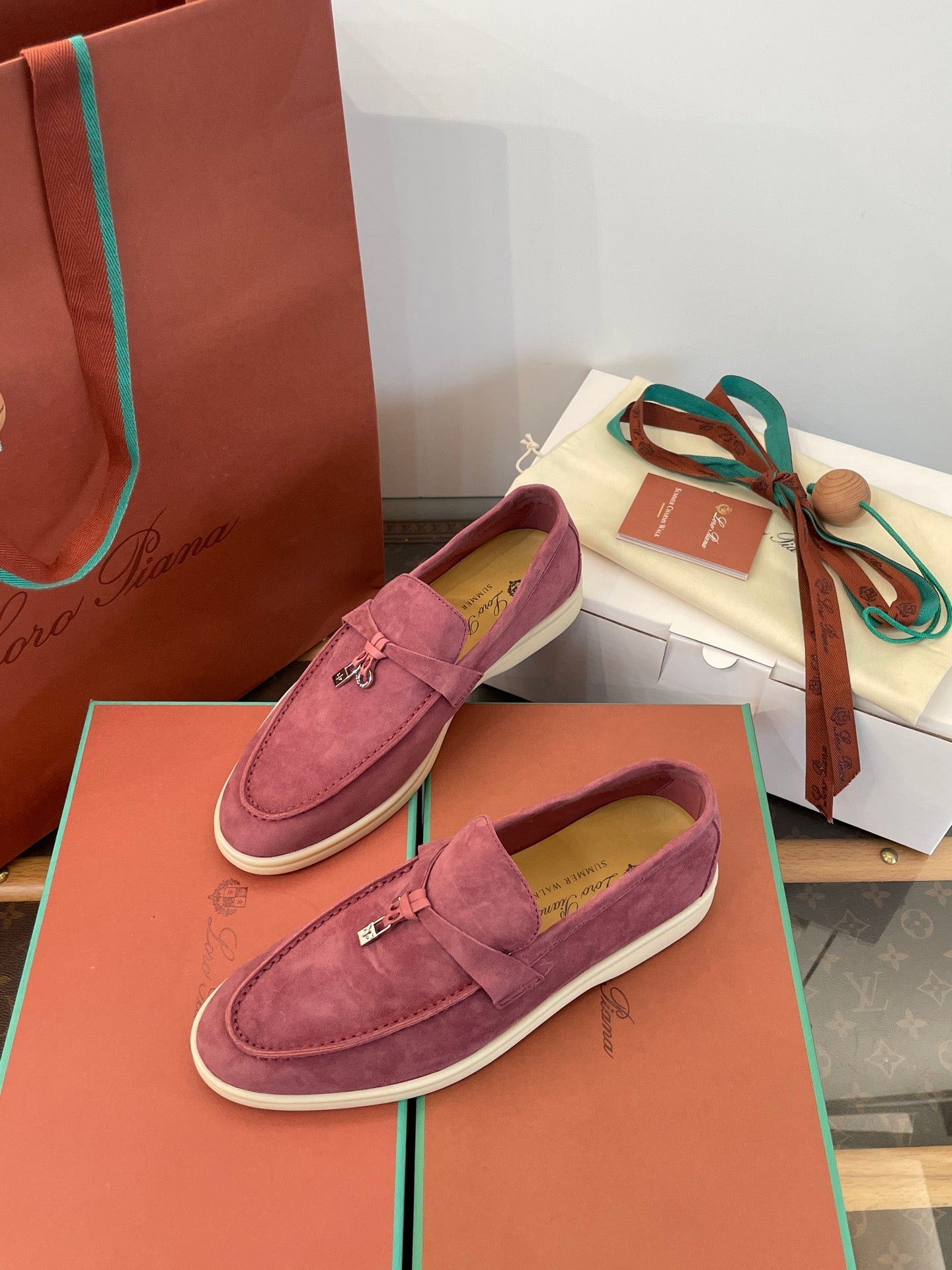 LORO P SUMMER CHARMS LOAFERS