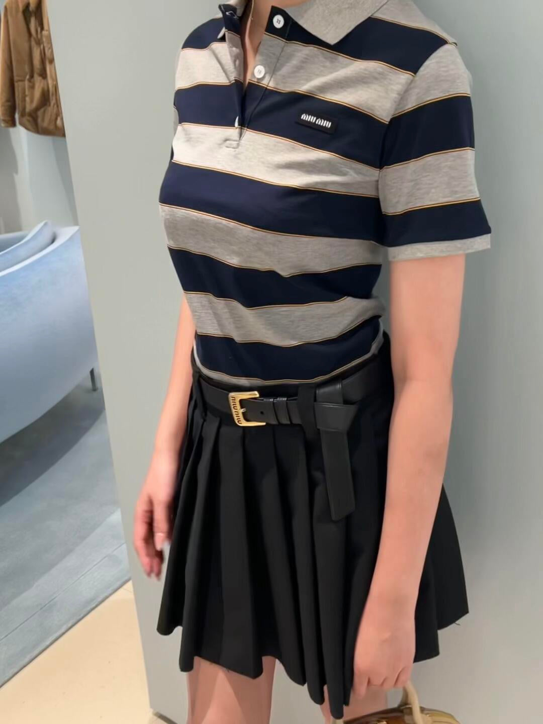 MIU M POLO SHIRT