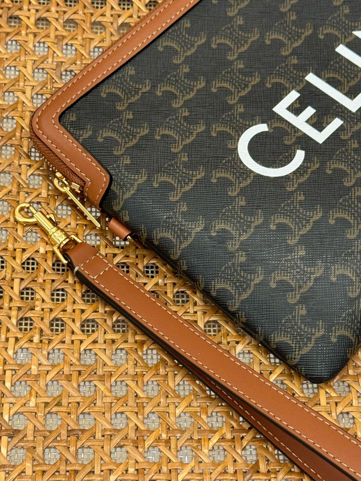 CEL SMALL POUCH WITH STRAP