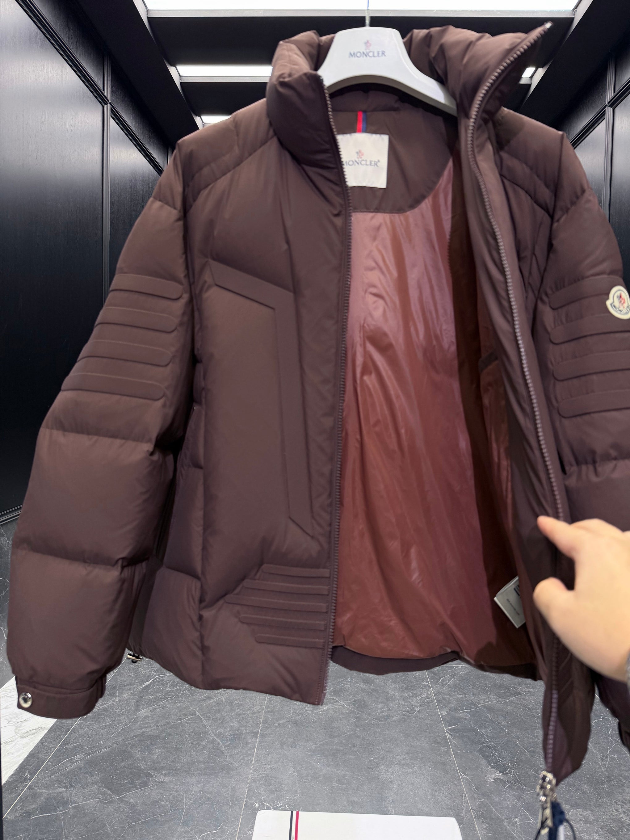 MONC MATT BLACK JACKET