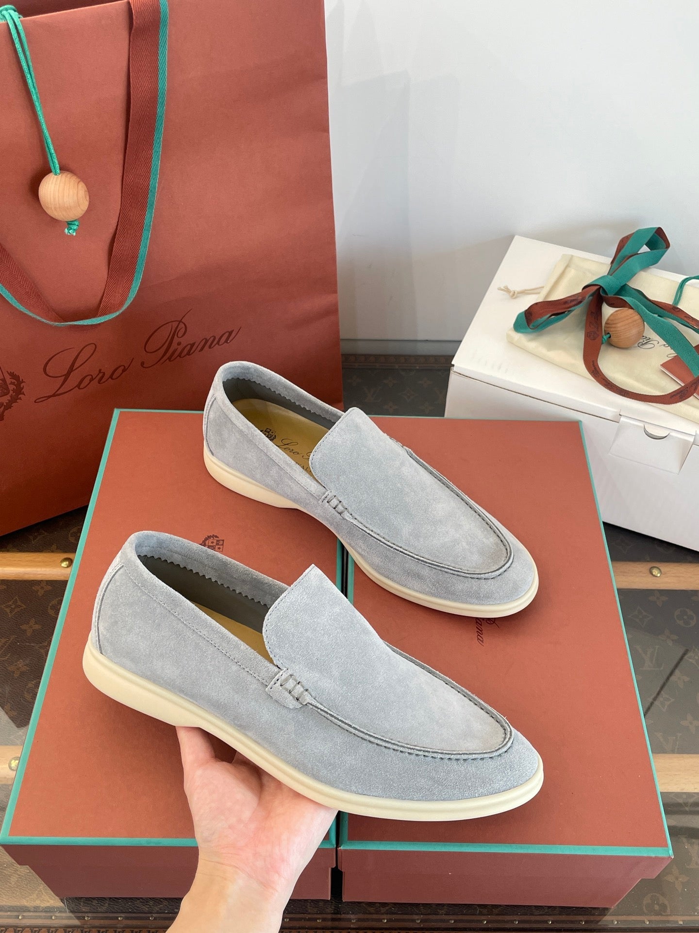 LORO P SUMMER WALK LOAFERS