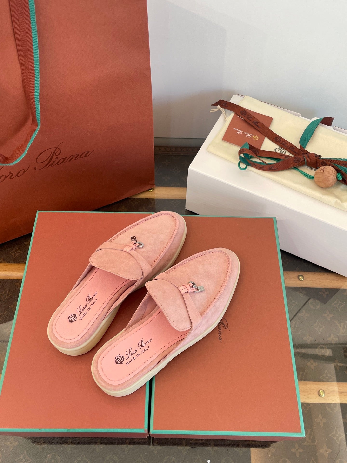 LORO P SUMMER CHARMS LOAFERS