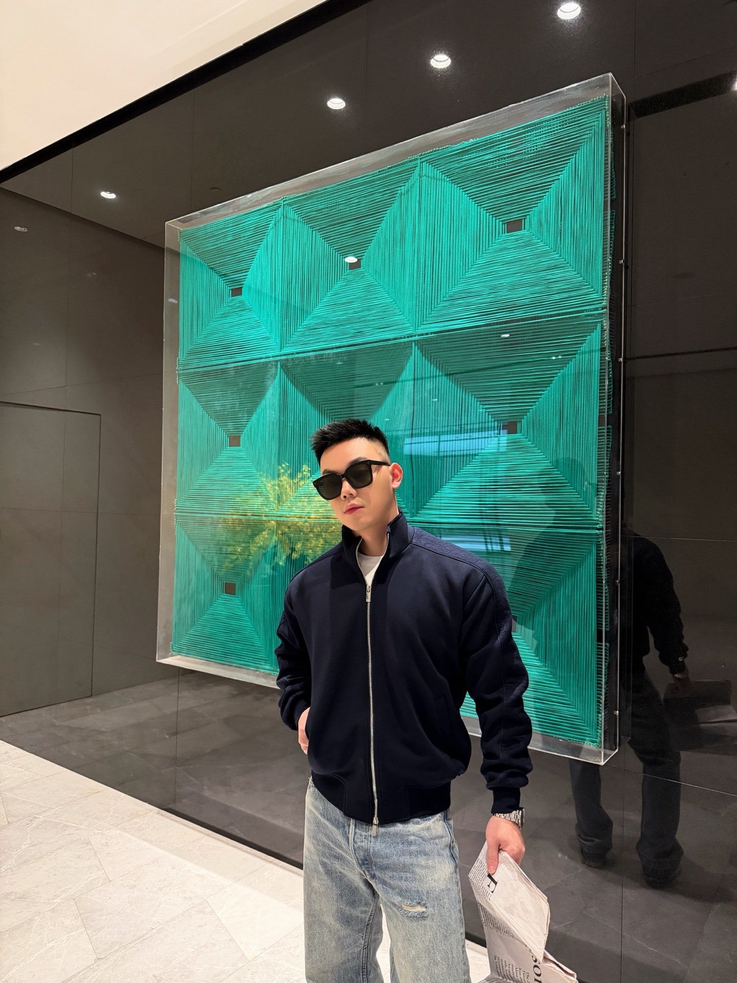 CD BOMBER SWEATSHIRT