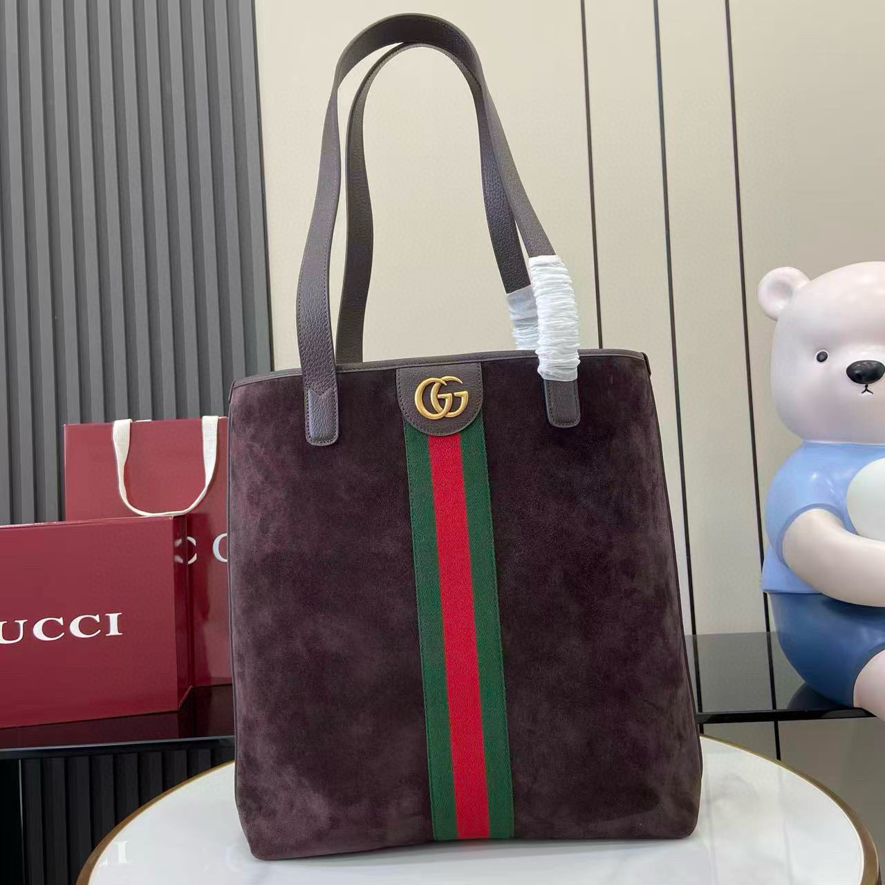 GG OPHIDIA MEDIUM TOTE BAG