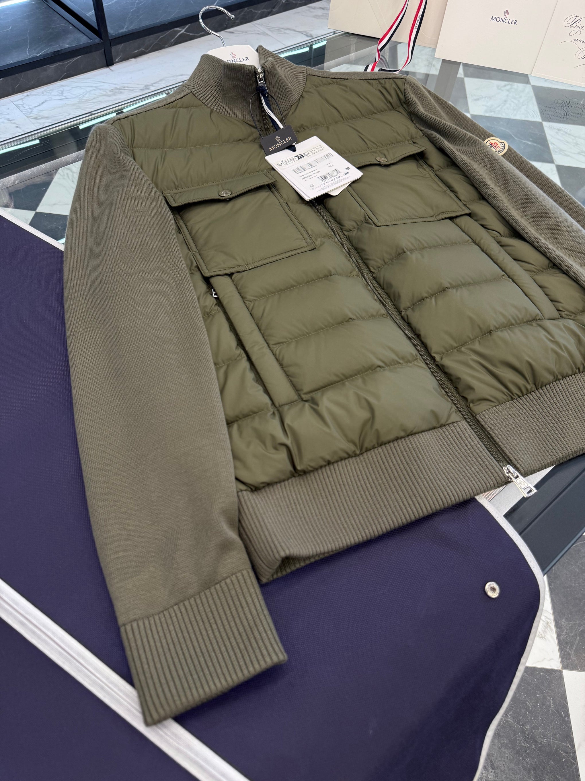 MONC CARDIGAN TRICOT