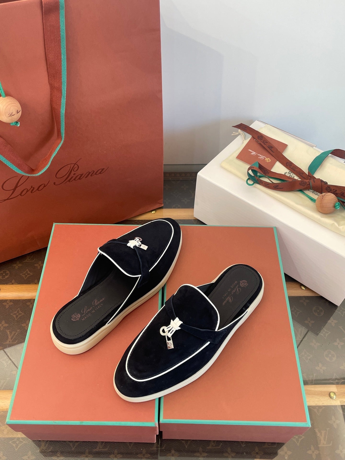 LORO P SUMMER CHARMS MULES