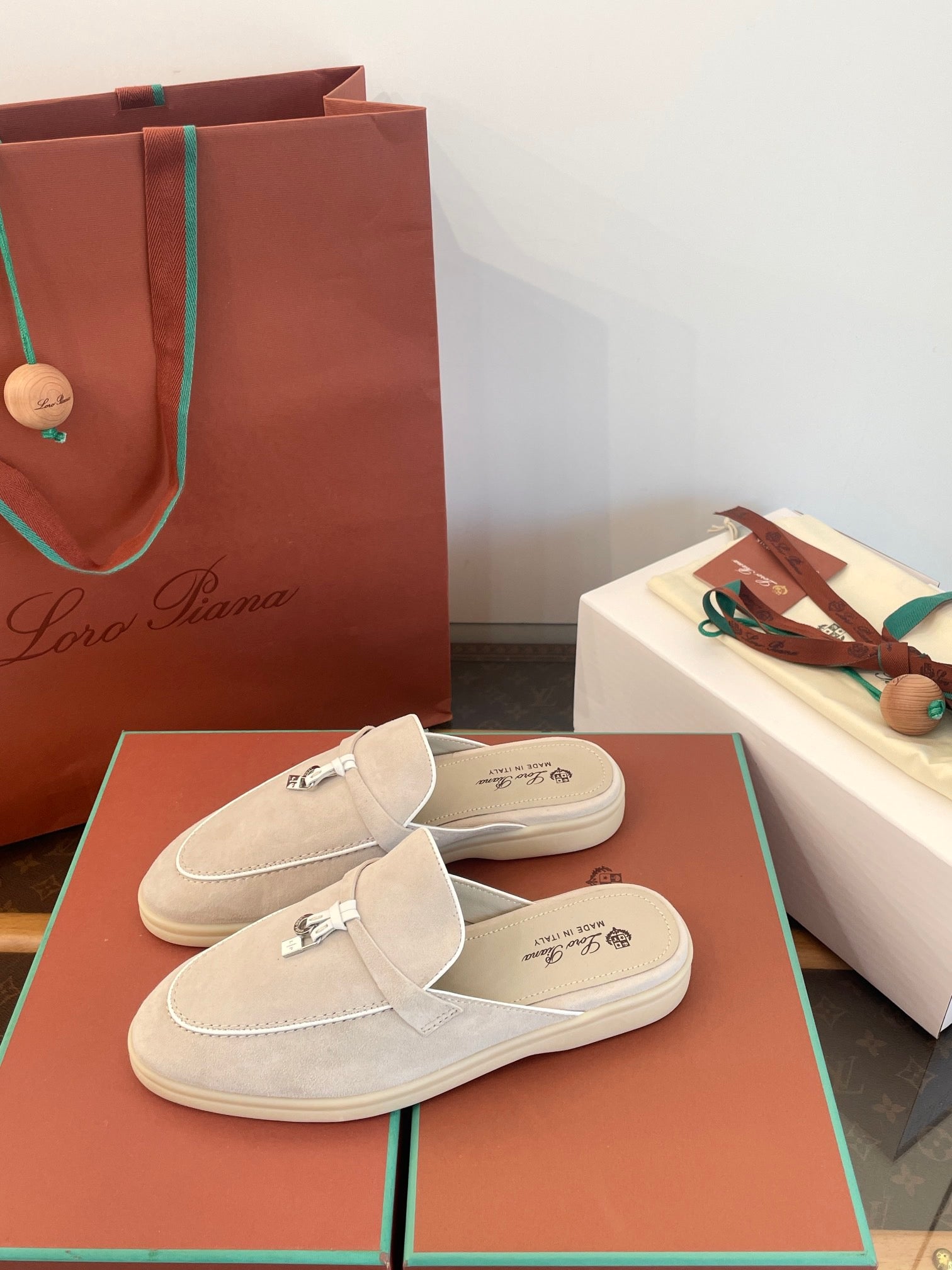 LORO P SUMMER CHARMS LOAFERS