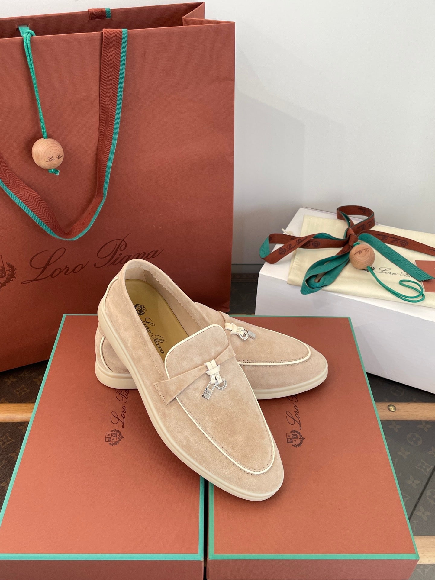 LORO P SUMMER CHARMS LOAFERS