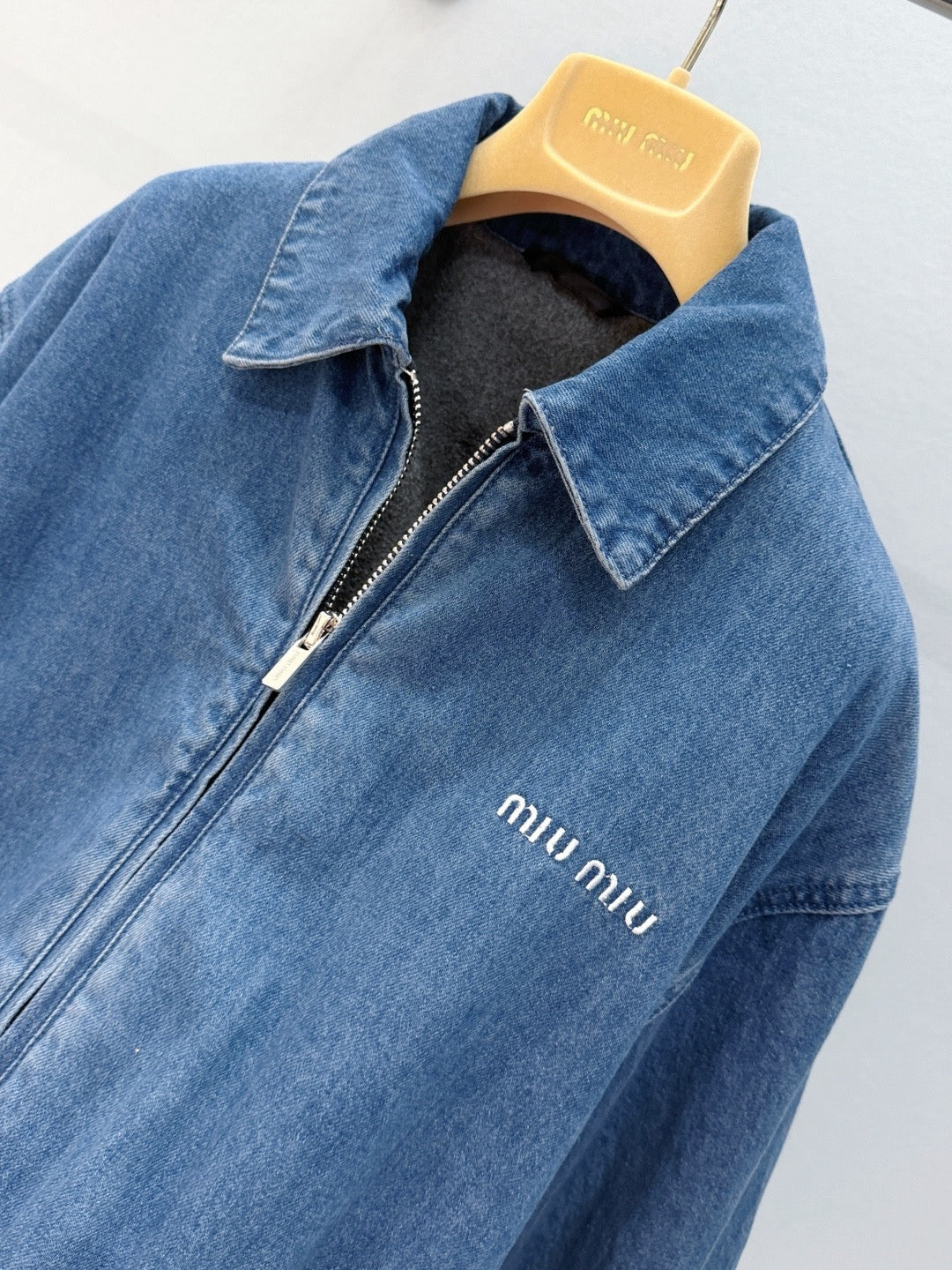 MIU M DENIM JACKET