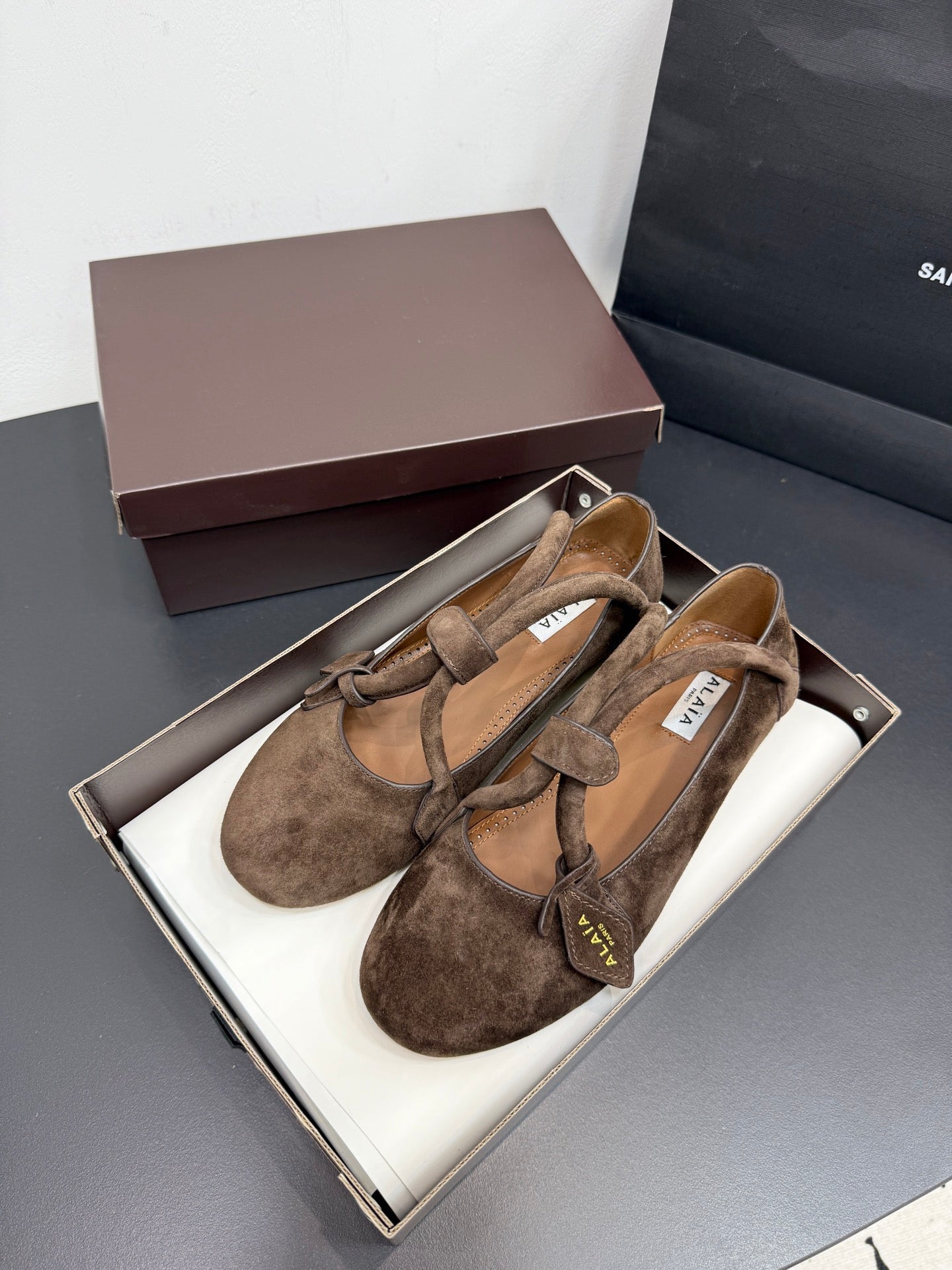 ALAIA BALLET FLATS