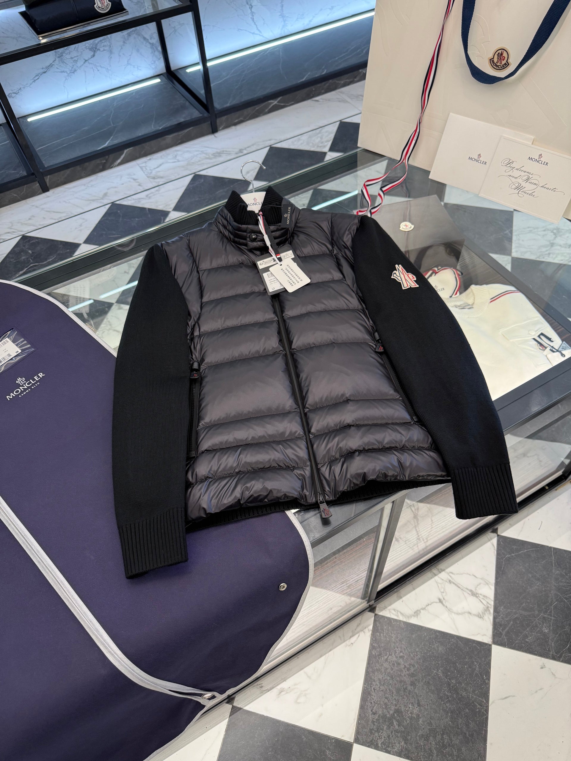 MONC CARDIGAN TRICOT