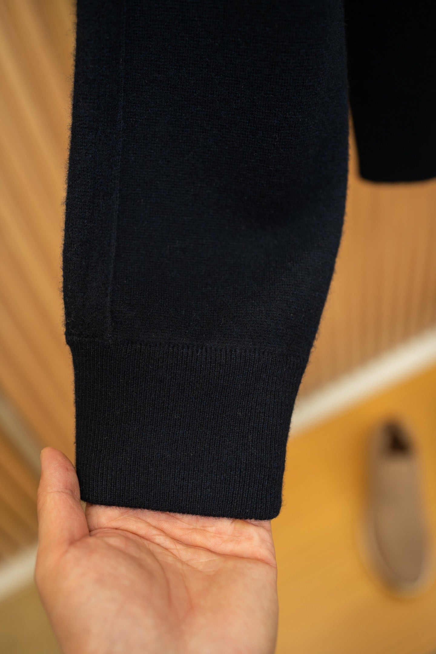 LORO P MERINO WOOL ZIP HOODIE