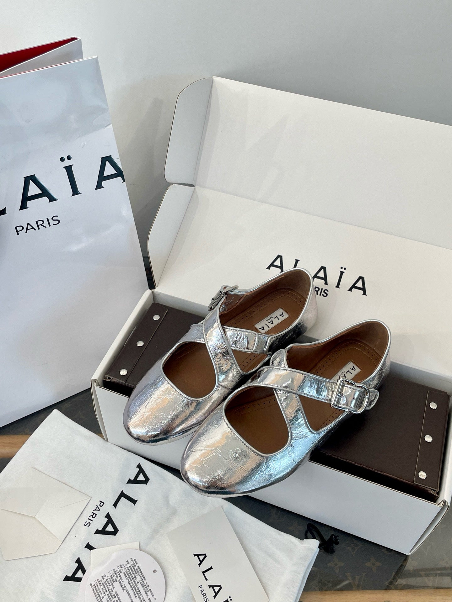 ALAIA BALLET FLATS
