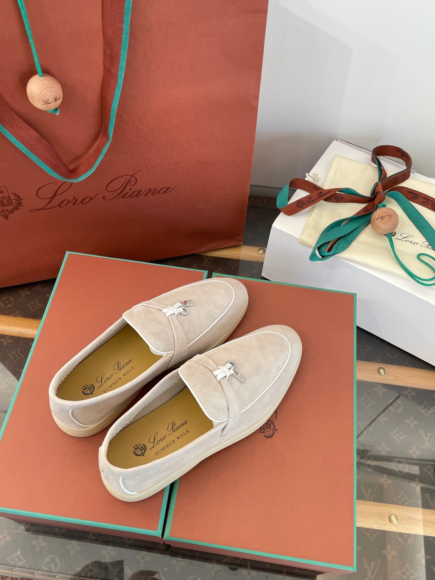 LORO P SUMMER CHARMS LOAFERS