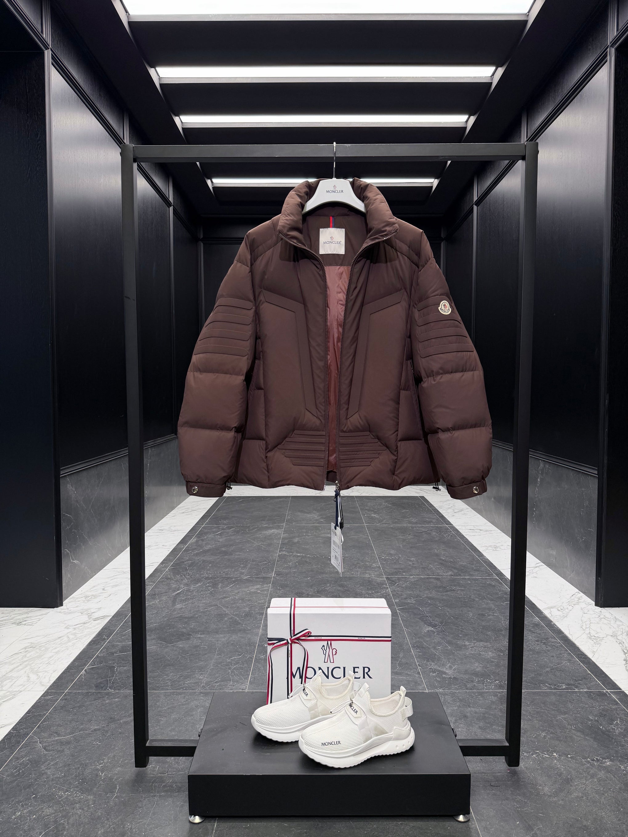 MONC MATT BLACK JACKET