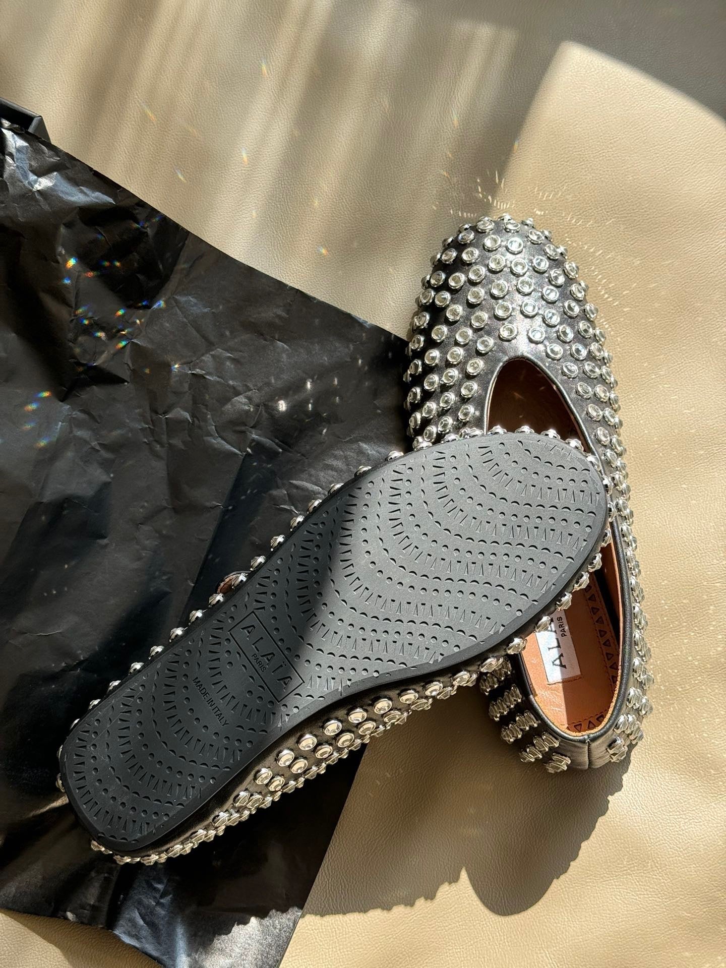 ALAIA BALLET FLATS
