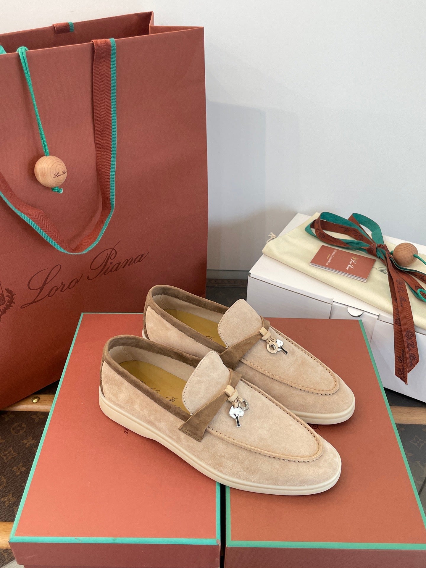 LORO P SUMMER CHARMS LOAFERS