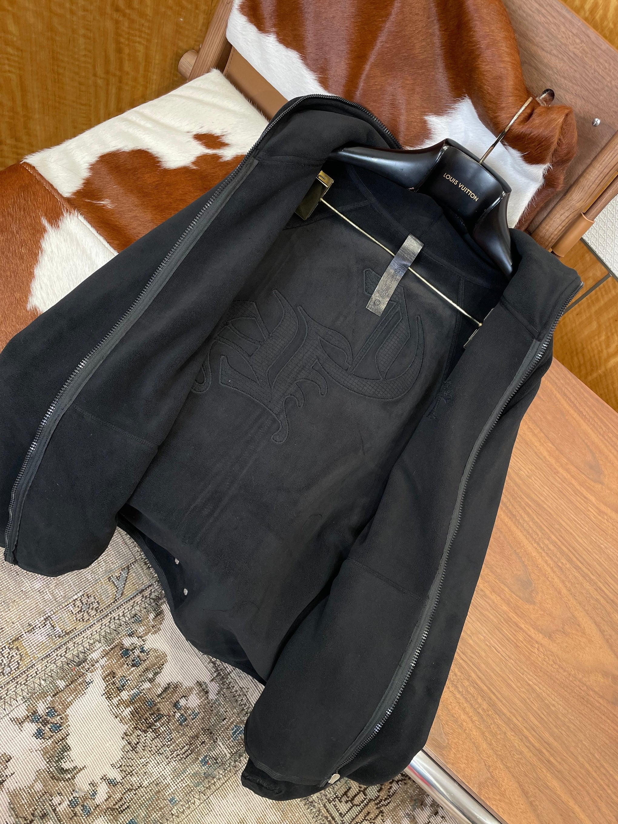 CHROME H HOODED JACKET