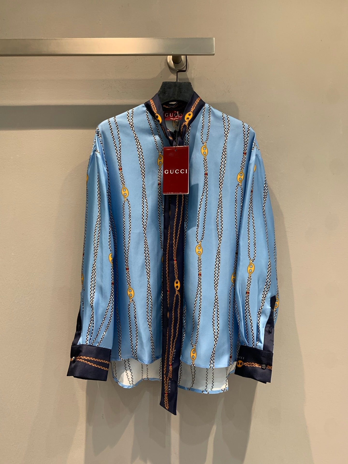 GG SILK SHIRT