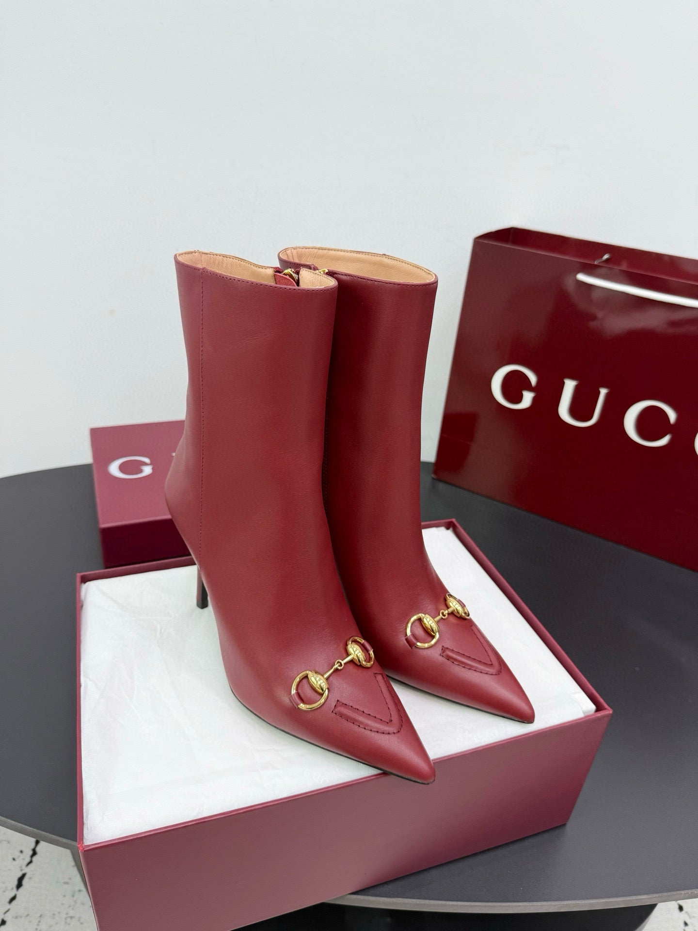GG HEELED BOOTS