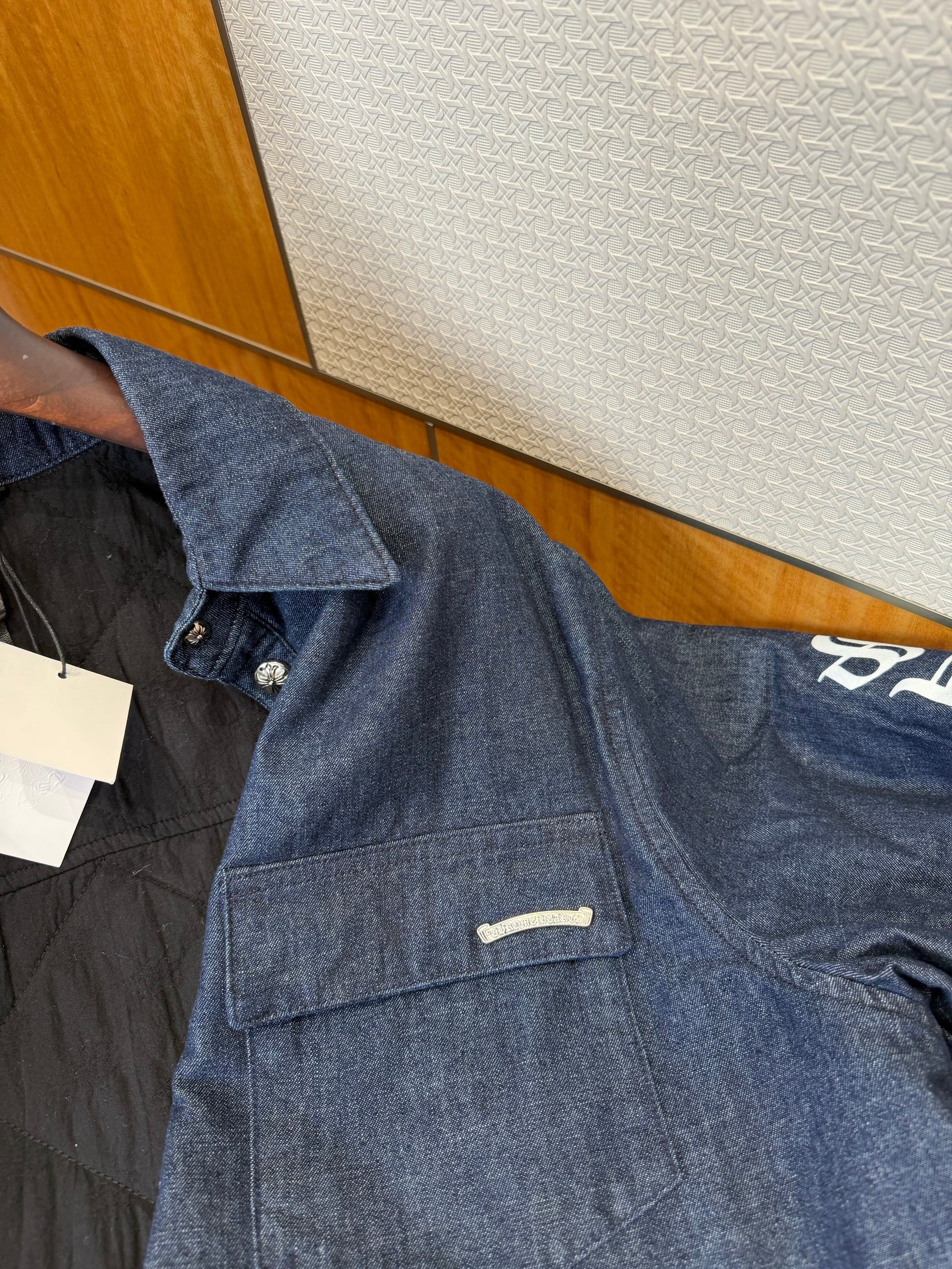 CHROME H DENIM JACKET