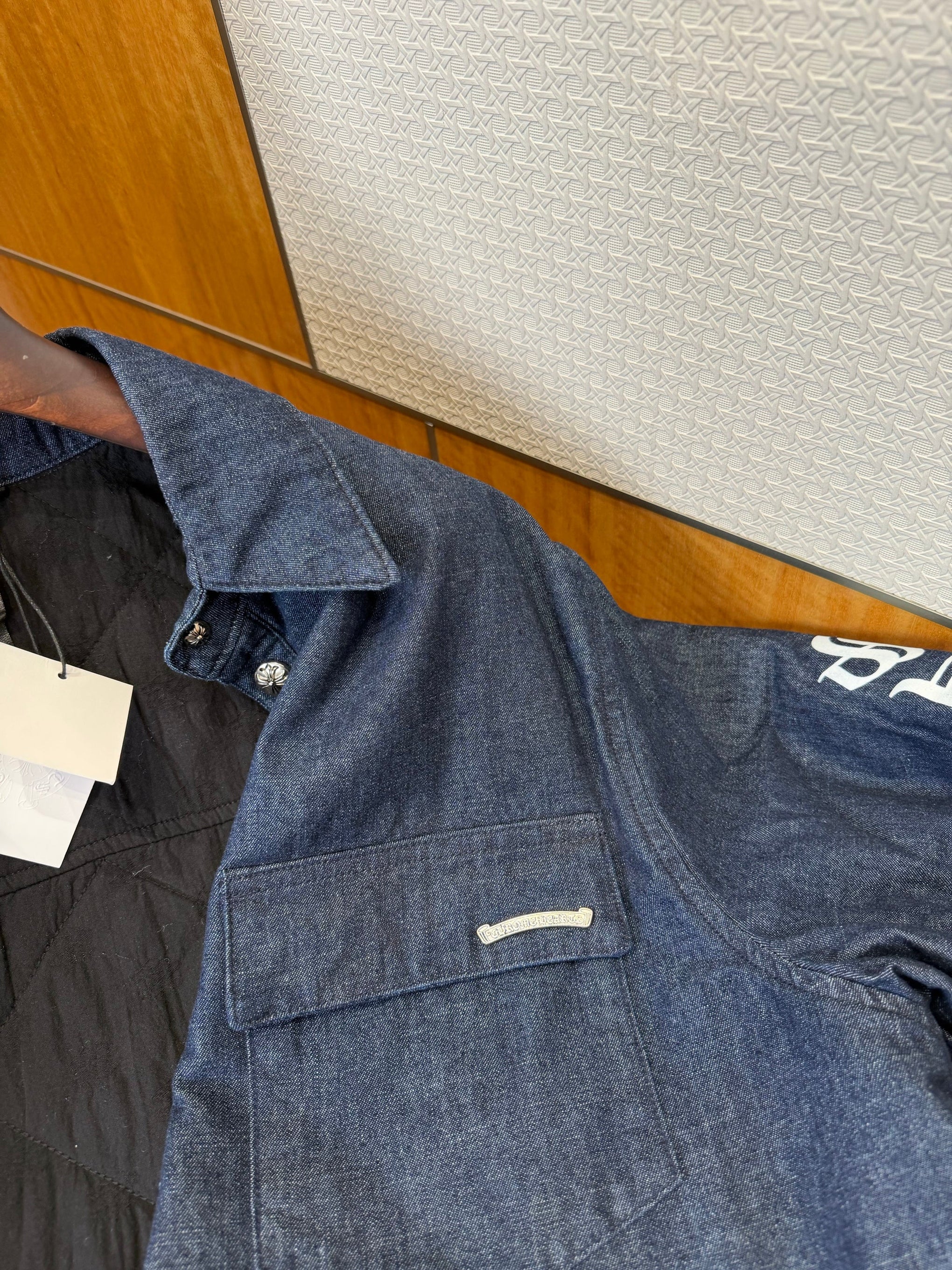 CHROME H DENIM JACKET