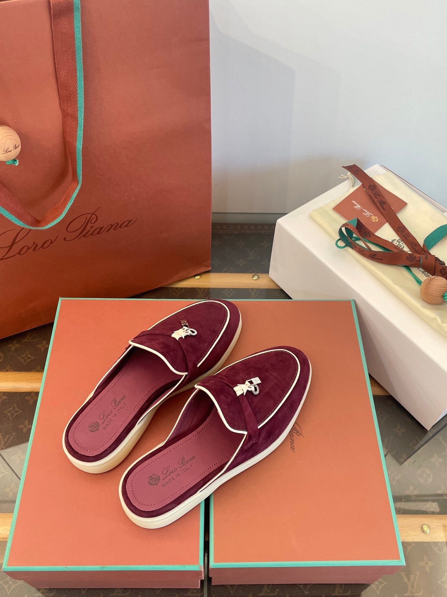 LORO P SUMMER CHARMS LOAFERS
