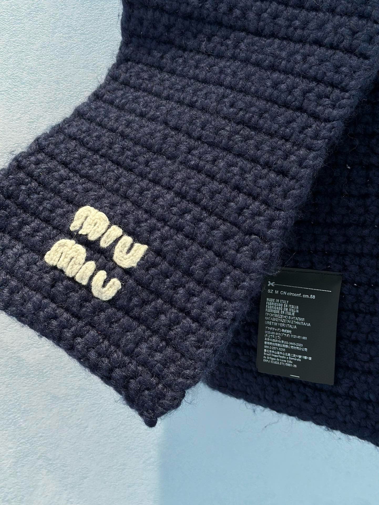 MIU M HAT SET