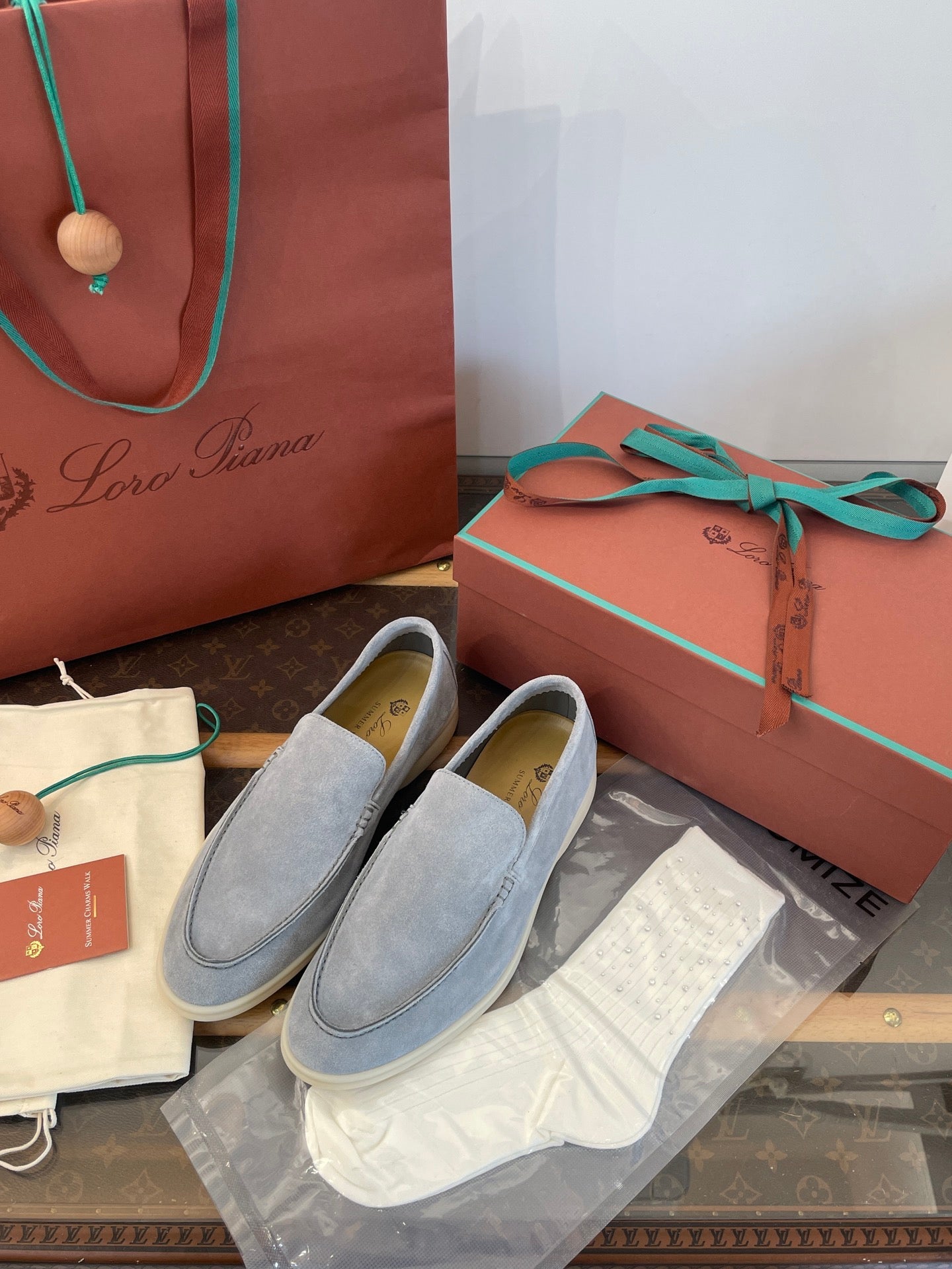 LORO P SUMMER WALK LOAFERS