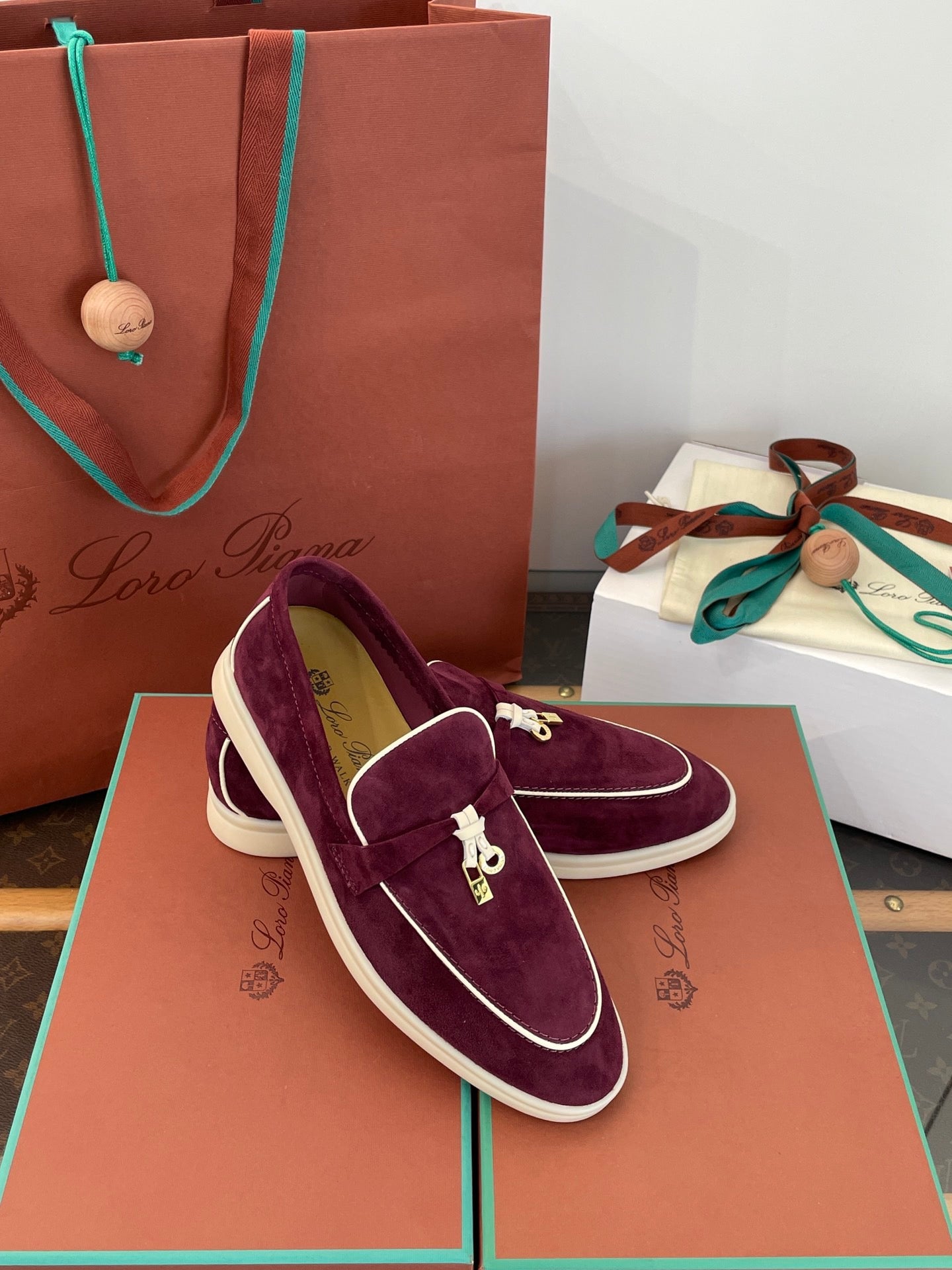 LORO P SUMMER CHARMS LOAFERS