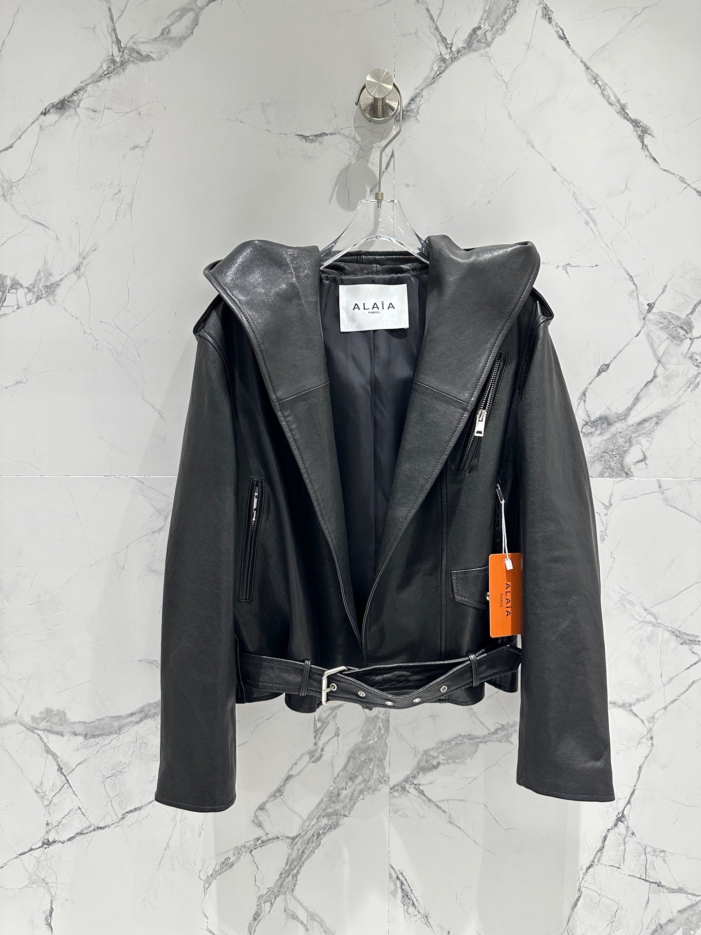 ALAIA LEATHER JACKET